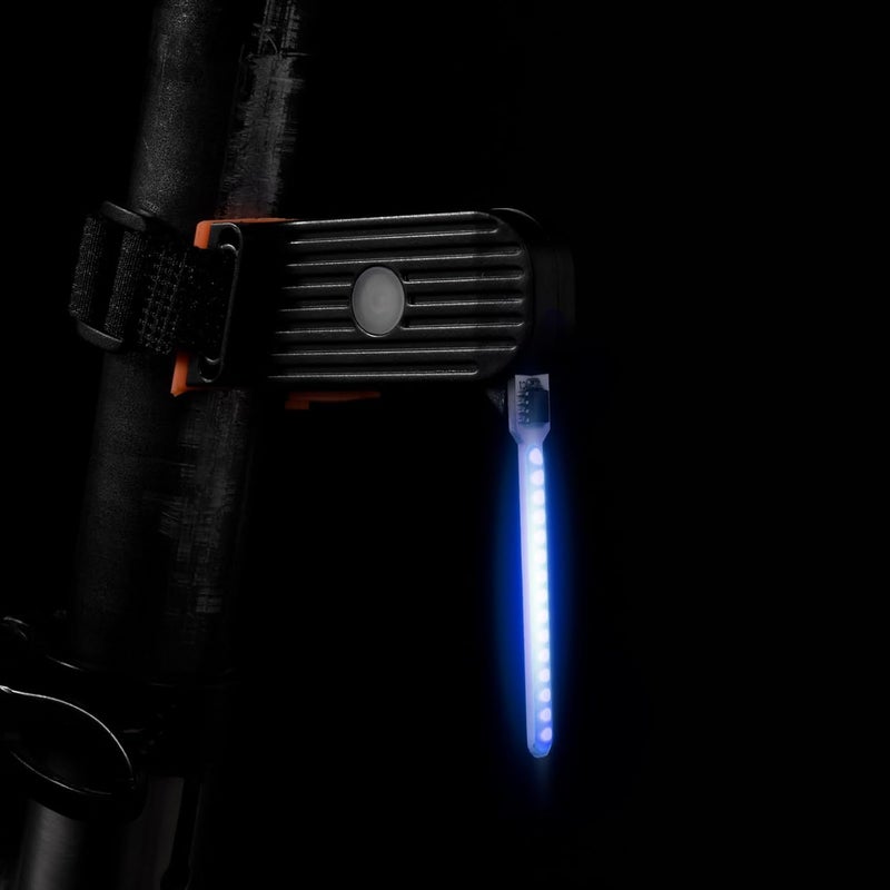 ACRUNU LED Photondrop Bicycle Tail Light, Red Flowing Taillight, Bicycle PhotonDrop Rear Light, 3 Modes, USB Rechargeable, Water Resistant - Image 1